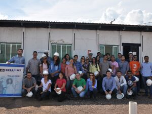 Estudantes da UFMT visitam o canteiro de obras do Contorno Rodoviário